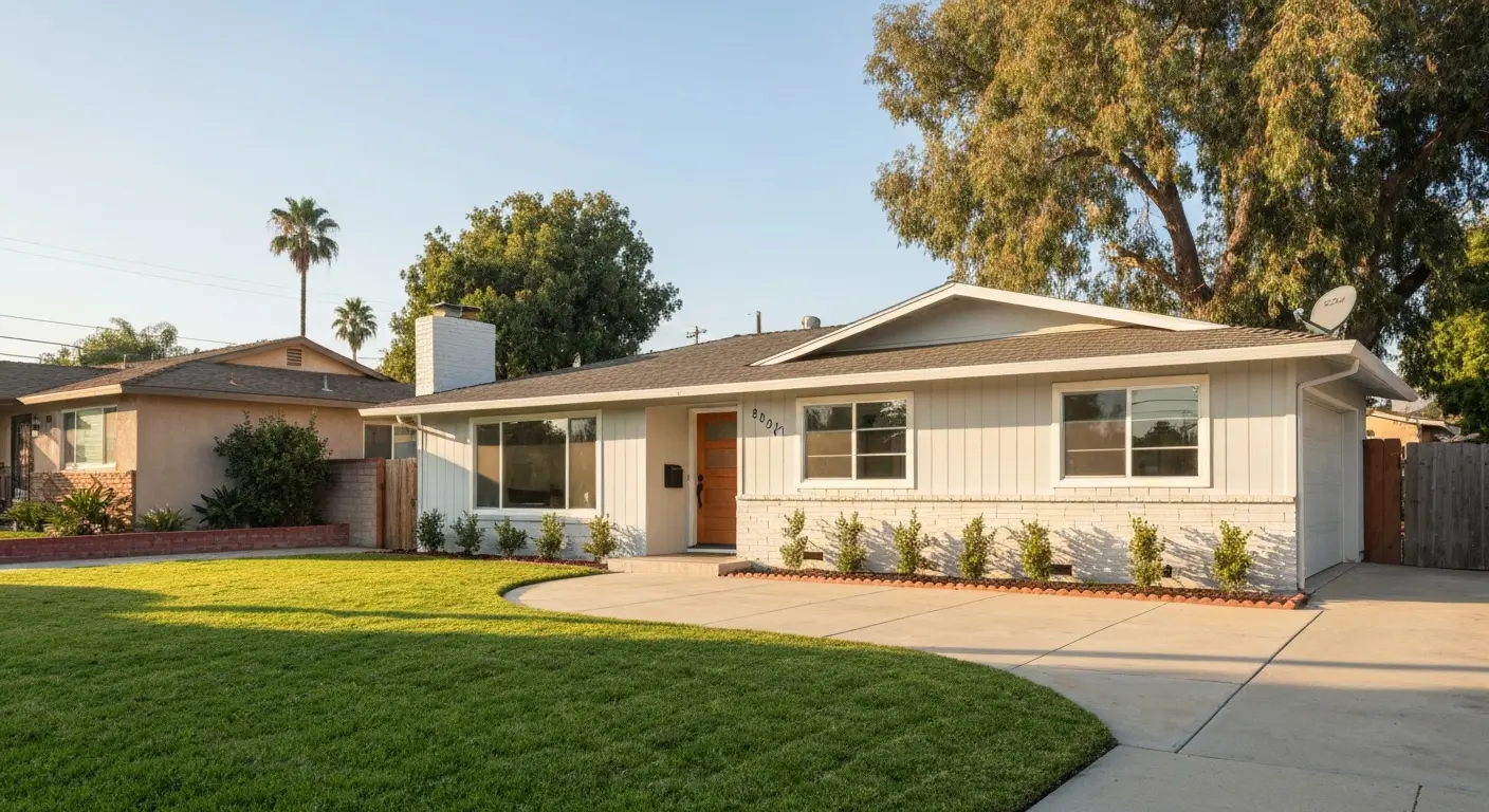 Mid-century Downey home
