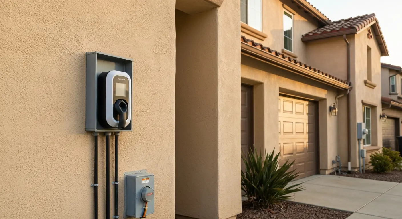 EV charger installation