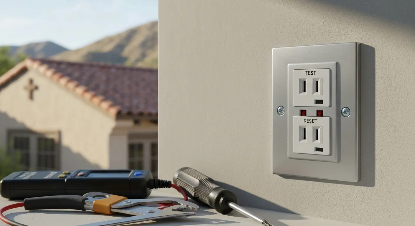 GFCI outlet installation