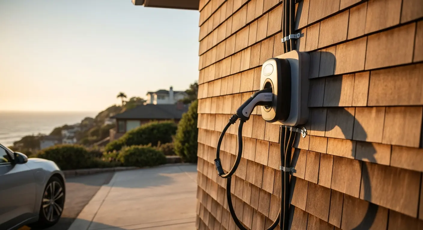 EV charger installation