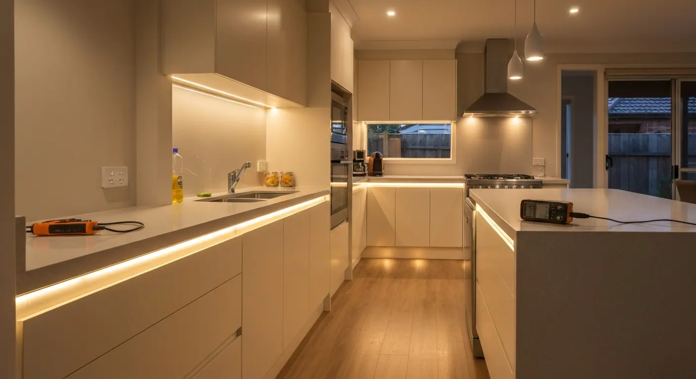 LED lighting installation