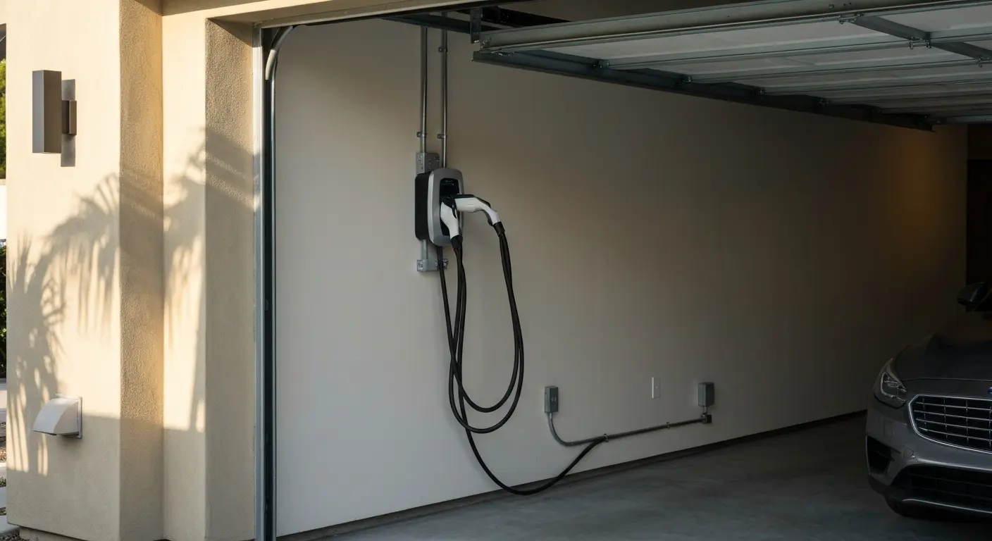 EV charger installation