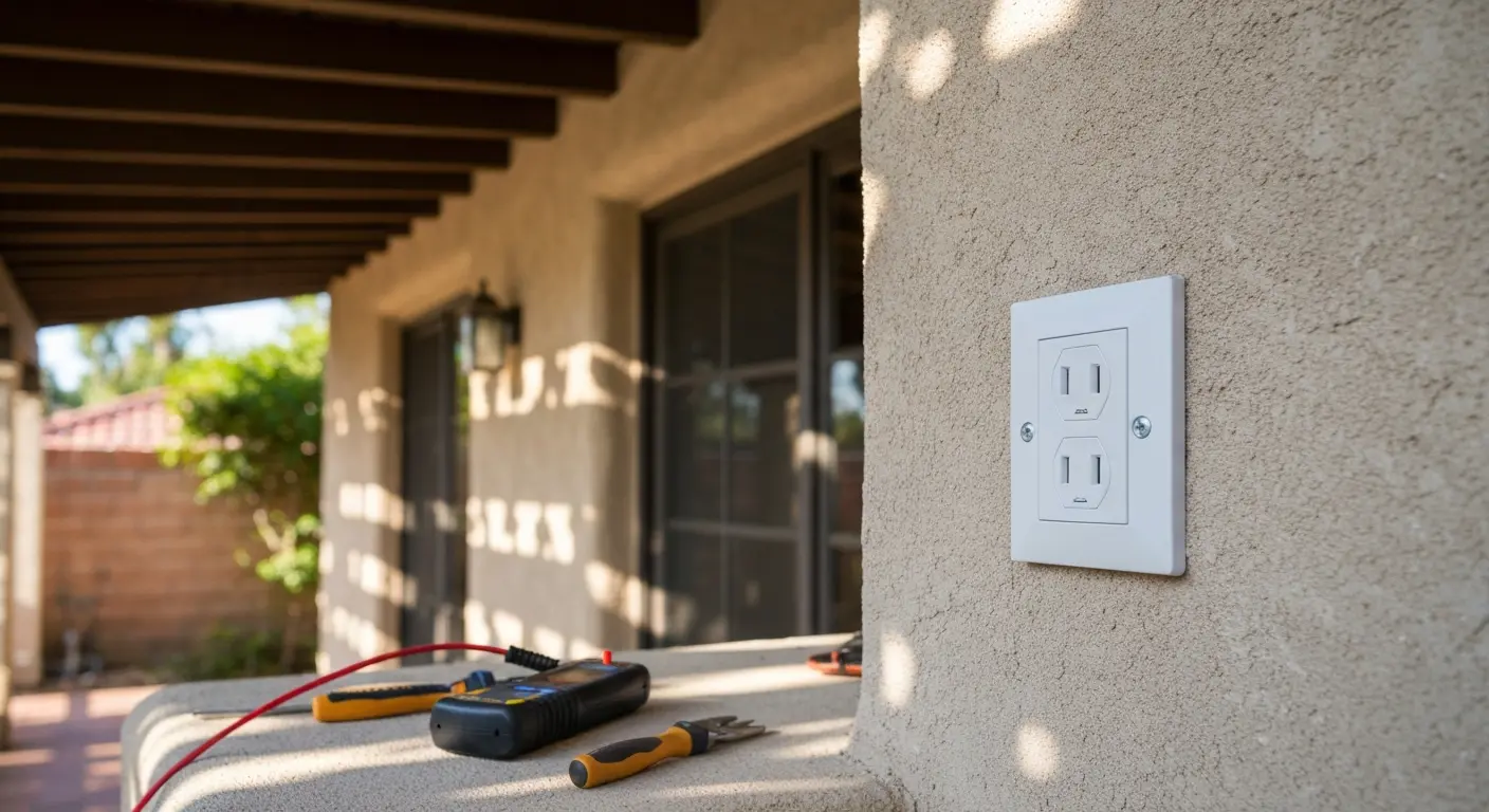 GFCI outlet installation