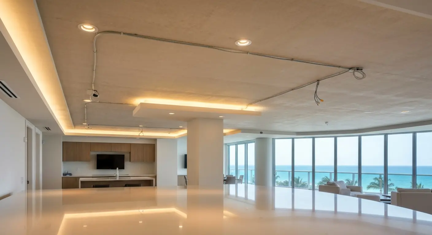 LED lighting installation