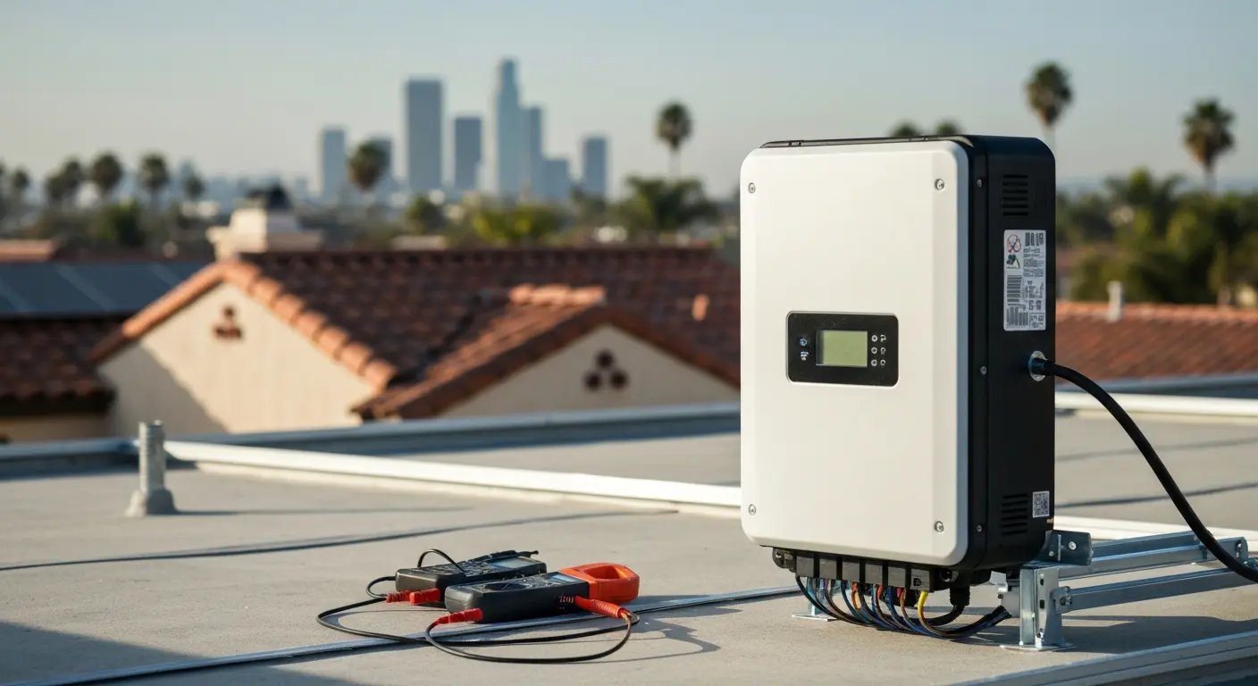 String inverter repair in Los Angeles