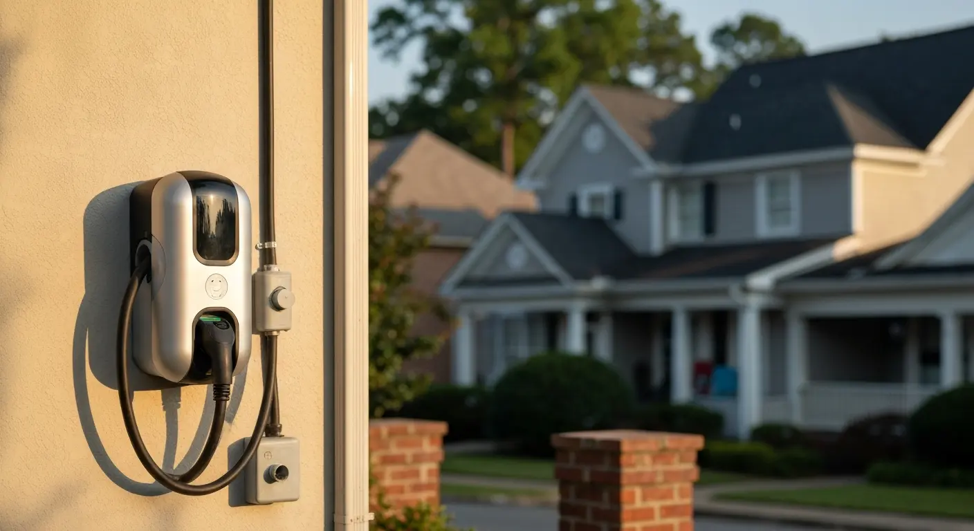 EV charger installation