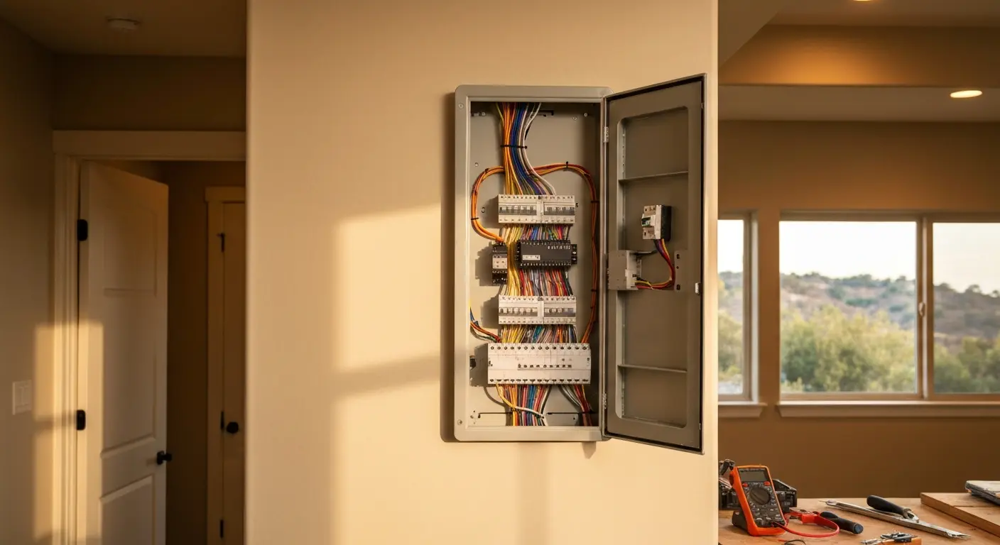 Electrical panel upgrade service