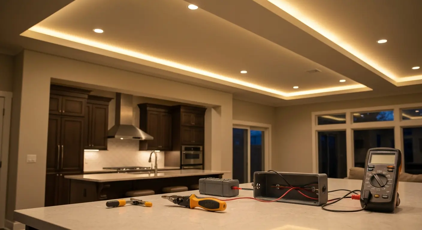 LED lighting installation