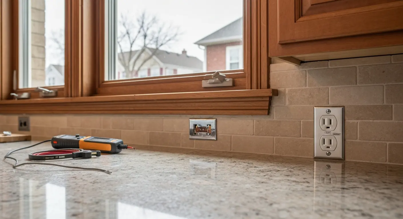 GFCI outlet installation