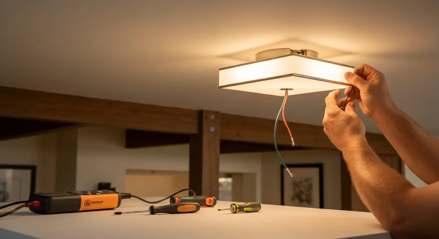 Light fixture troubleshooting