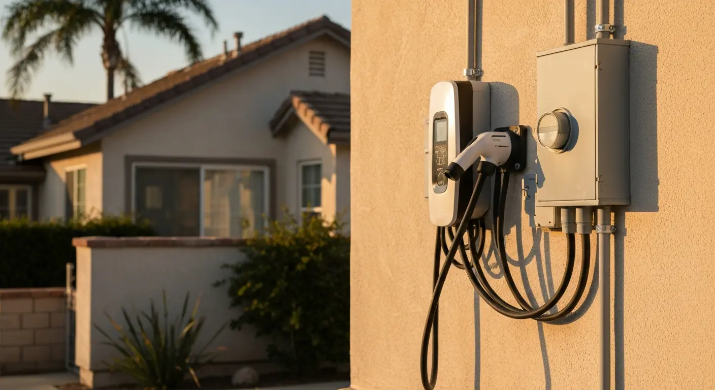 EV charger installation