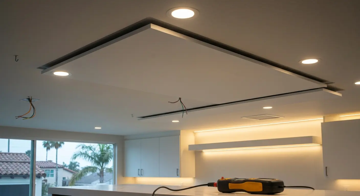 LED lighting installation