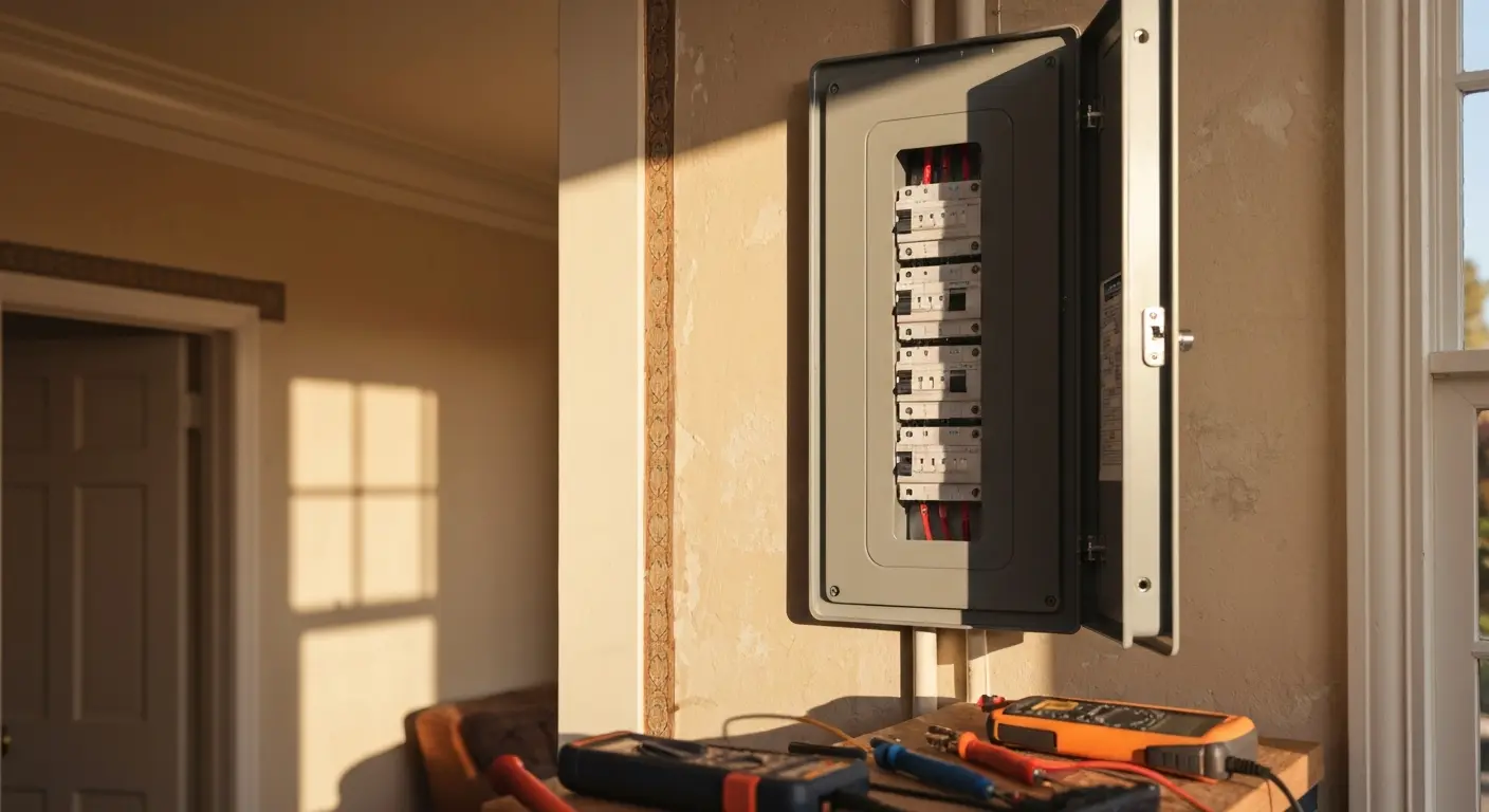 Electrical panel upgrade