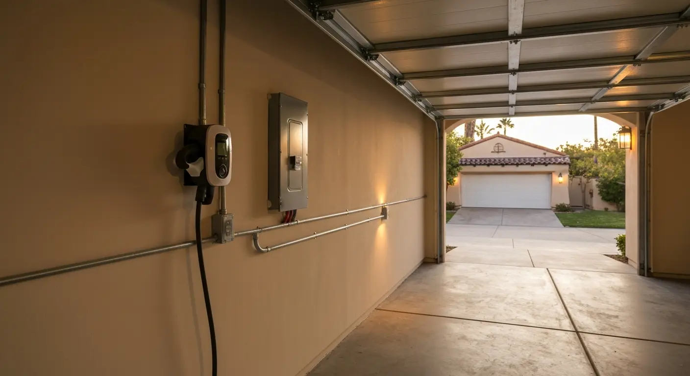 EV charger installation
