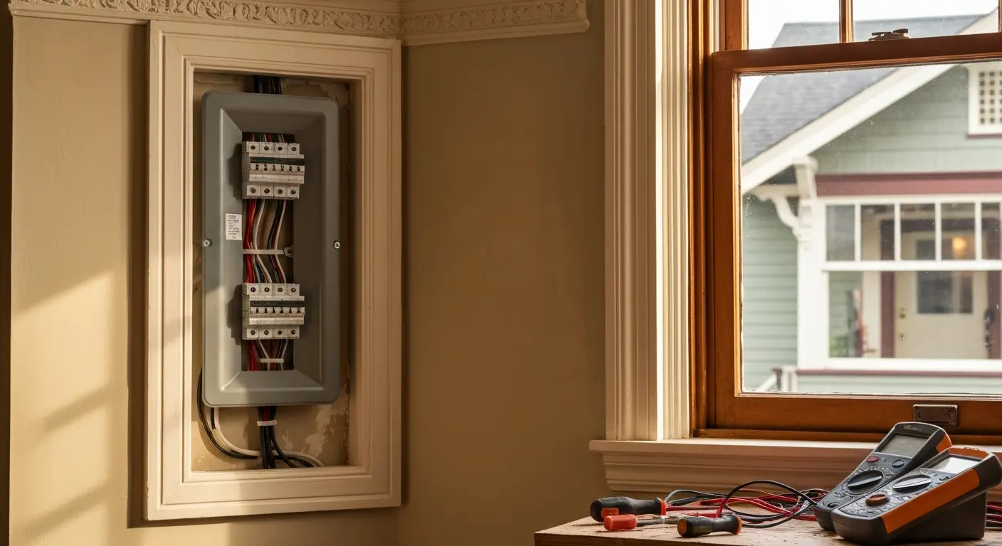 Electrical panel upgrade