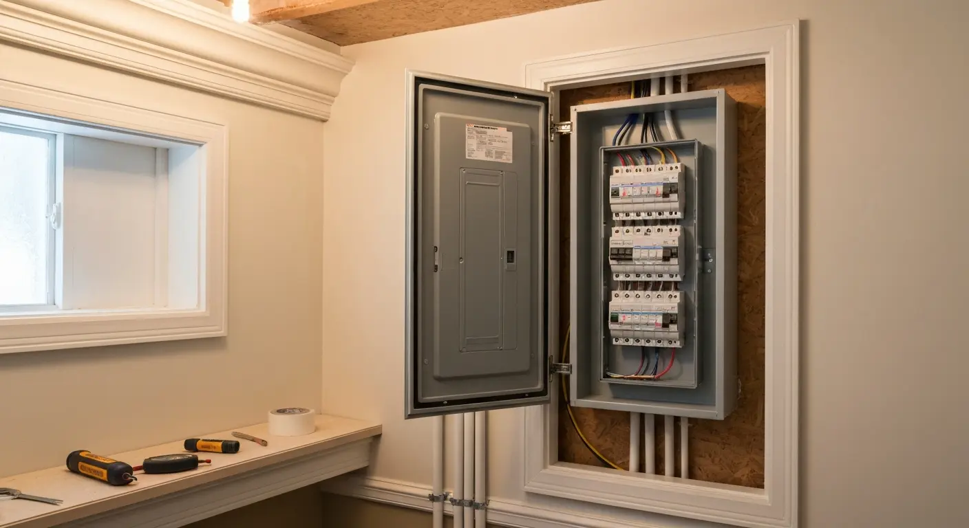Electrical panel upgrade in San Marino historic home