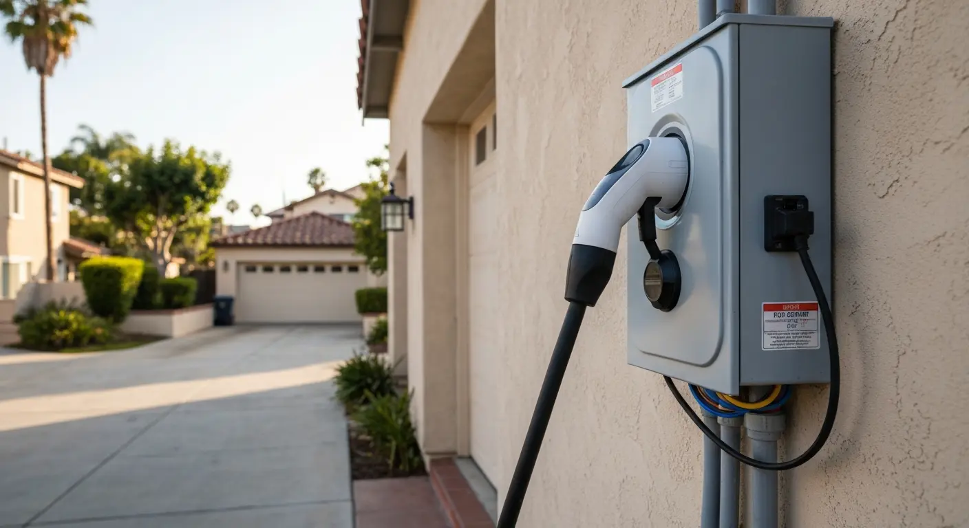 EV charger installation