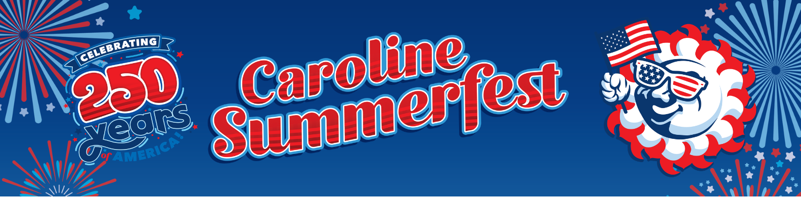 Banner for Caroline Summerfest 2025: Back to the 80's
