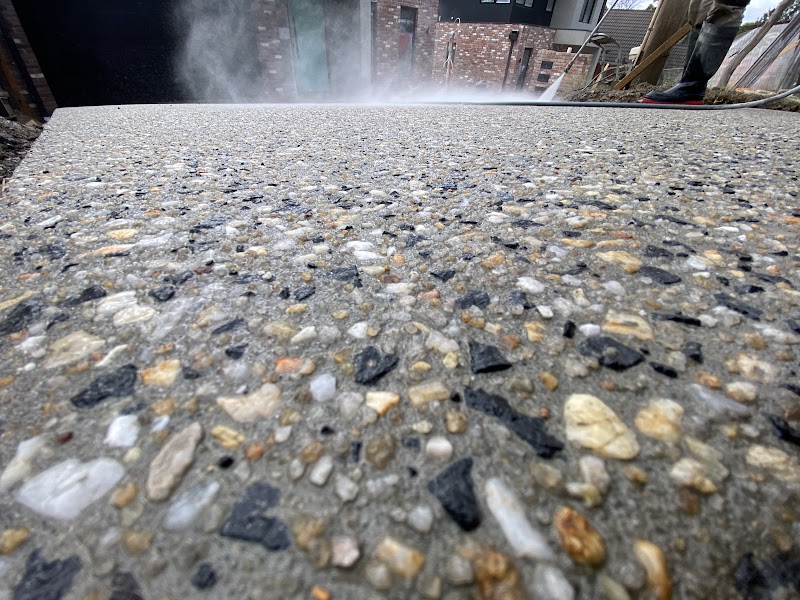 Aggregate stones detail