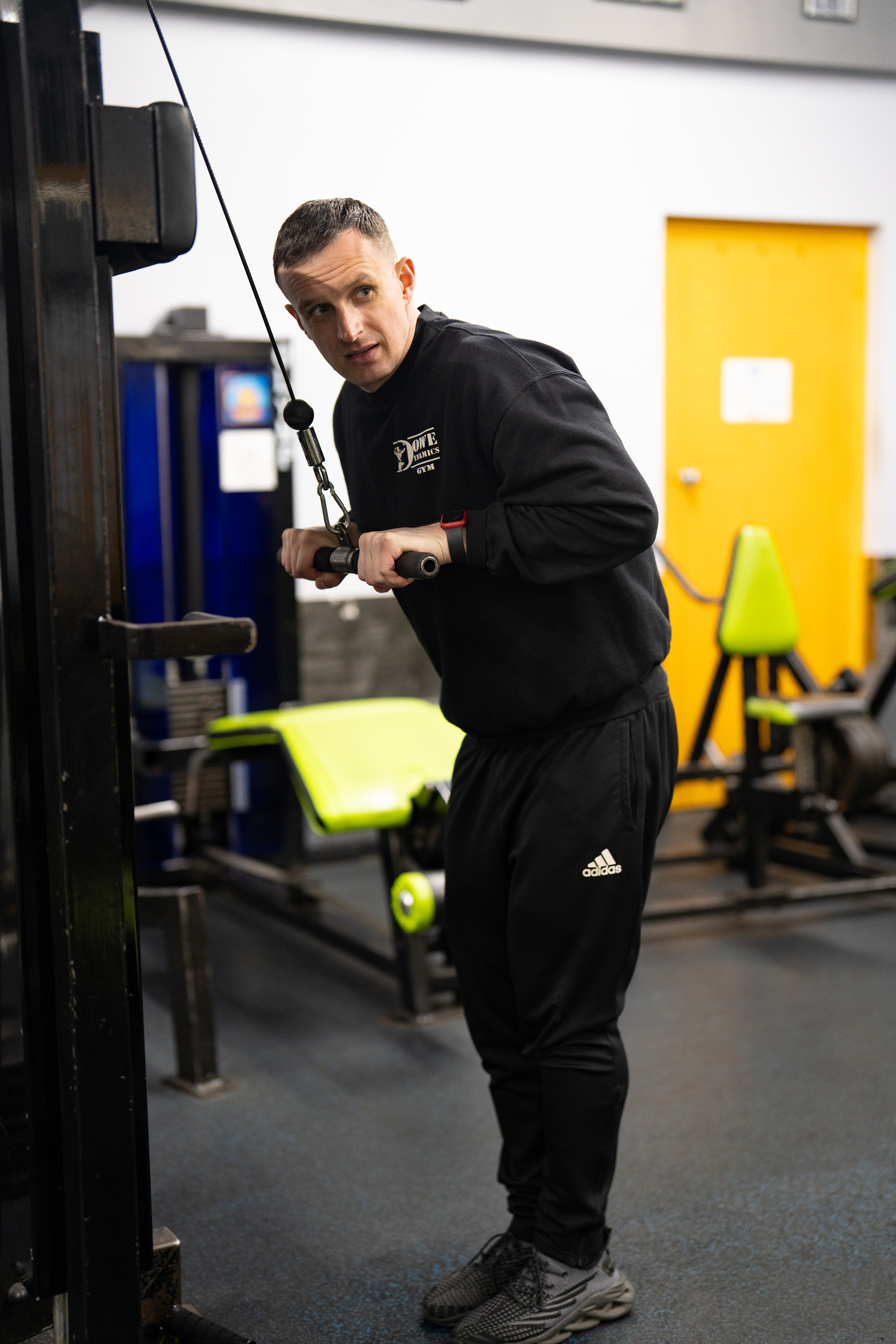 alt="1:1 personal training session with Artem in Archway studio"