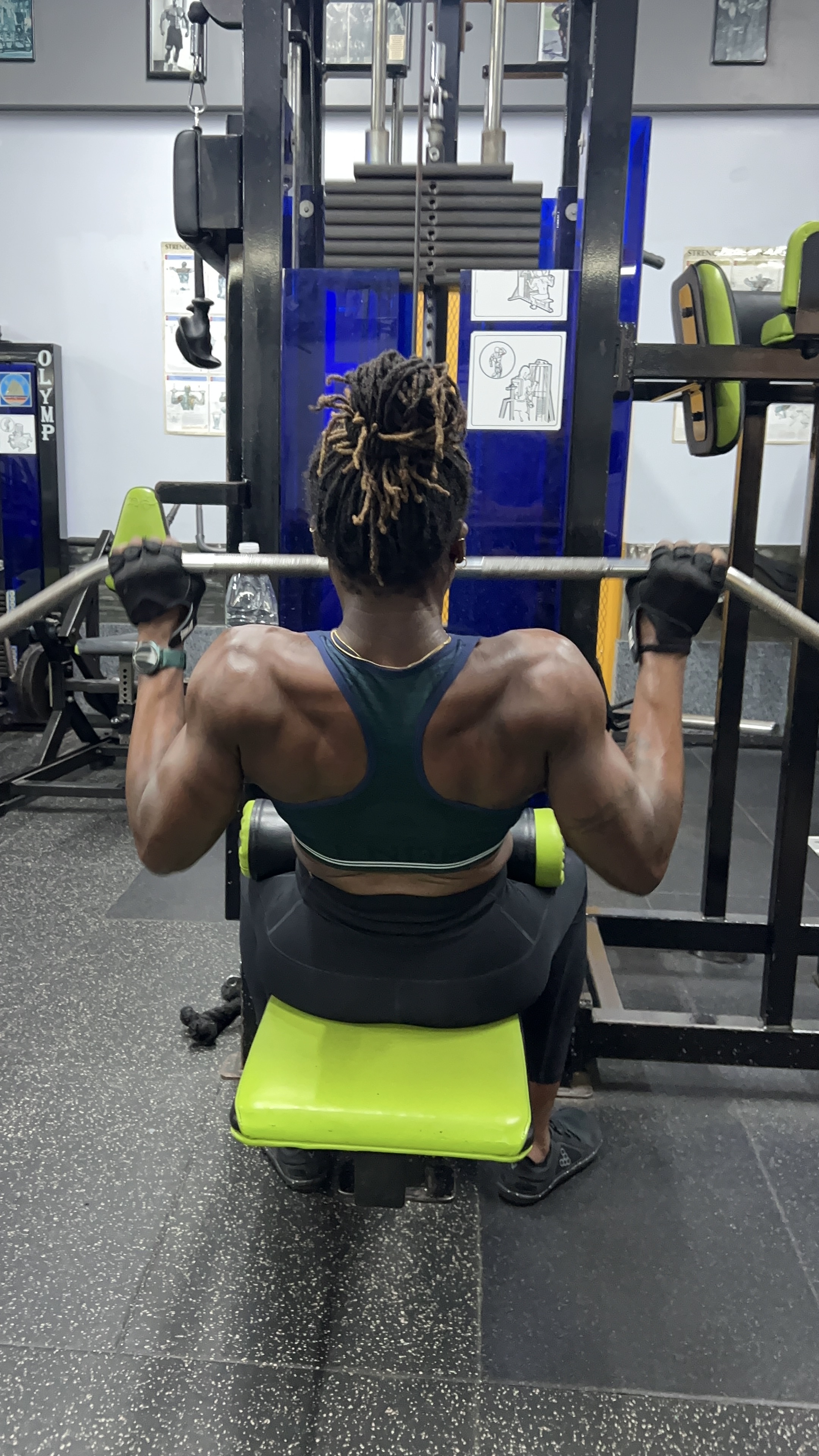Woman strength training with a personal trainer in Archway Woman strength training with a personal trainer in Archway