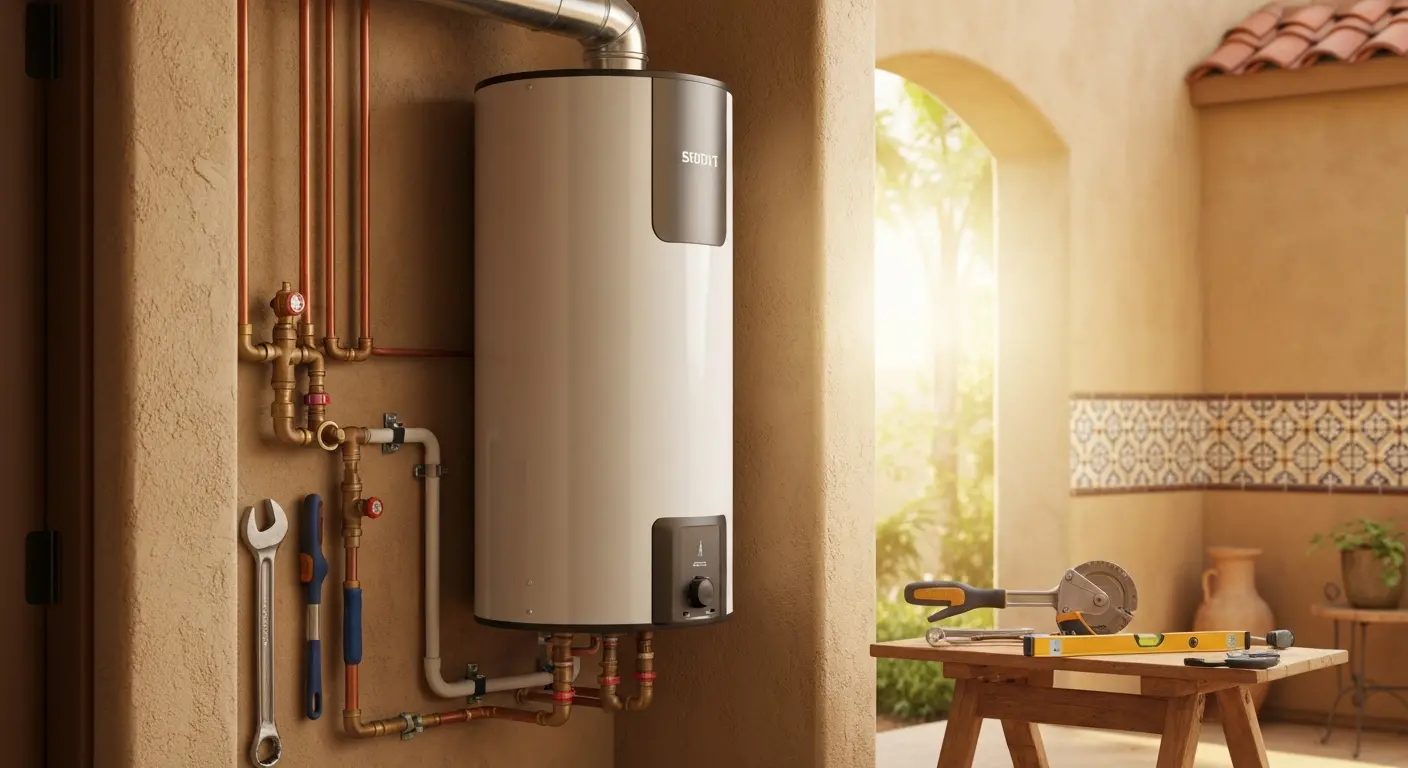 Water heater installation