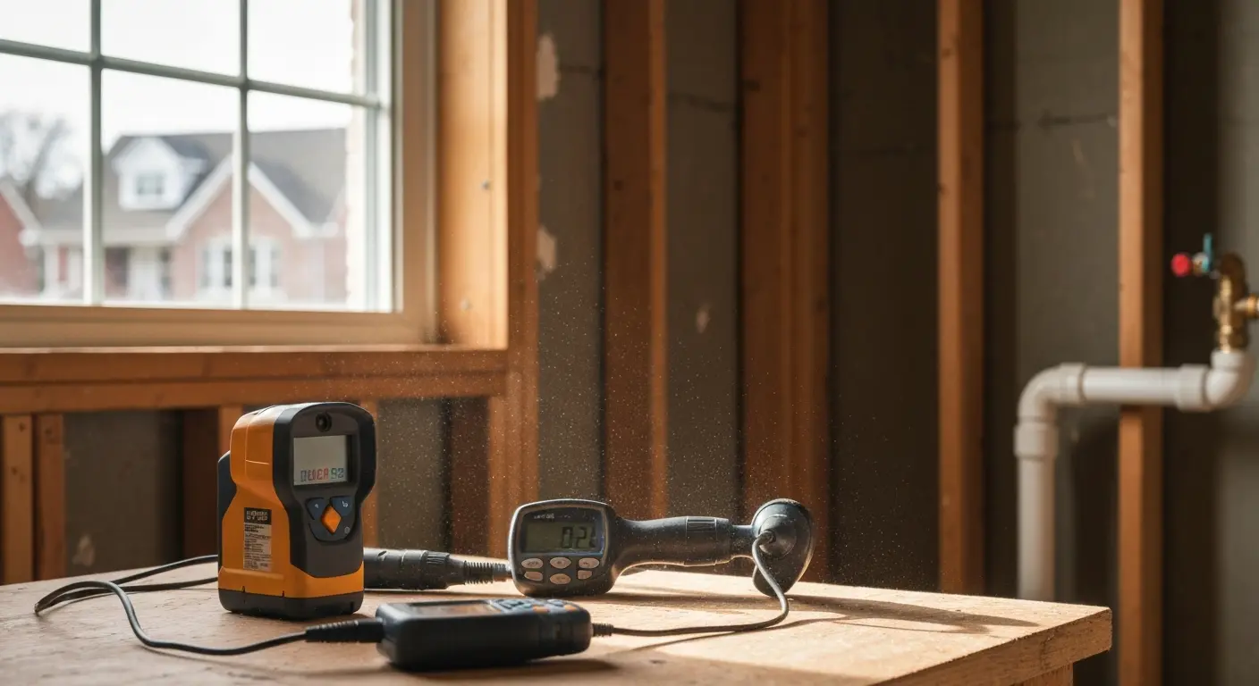 Water leak detection