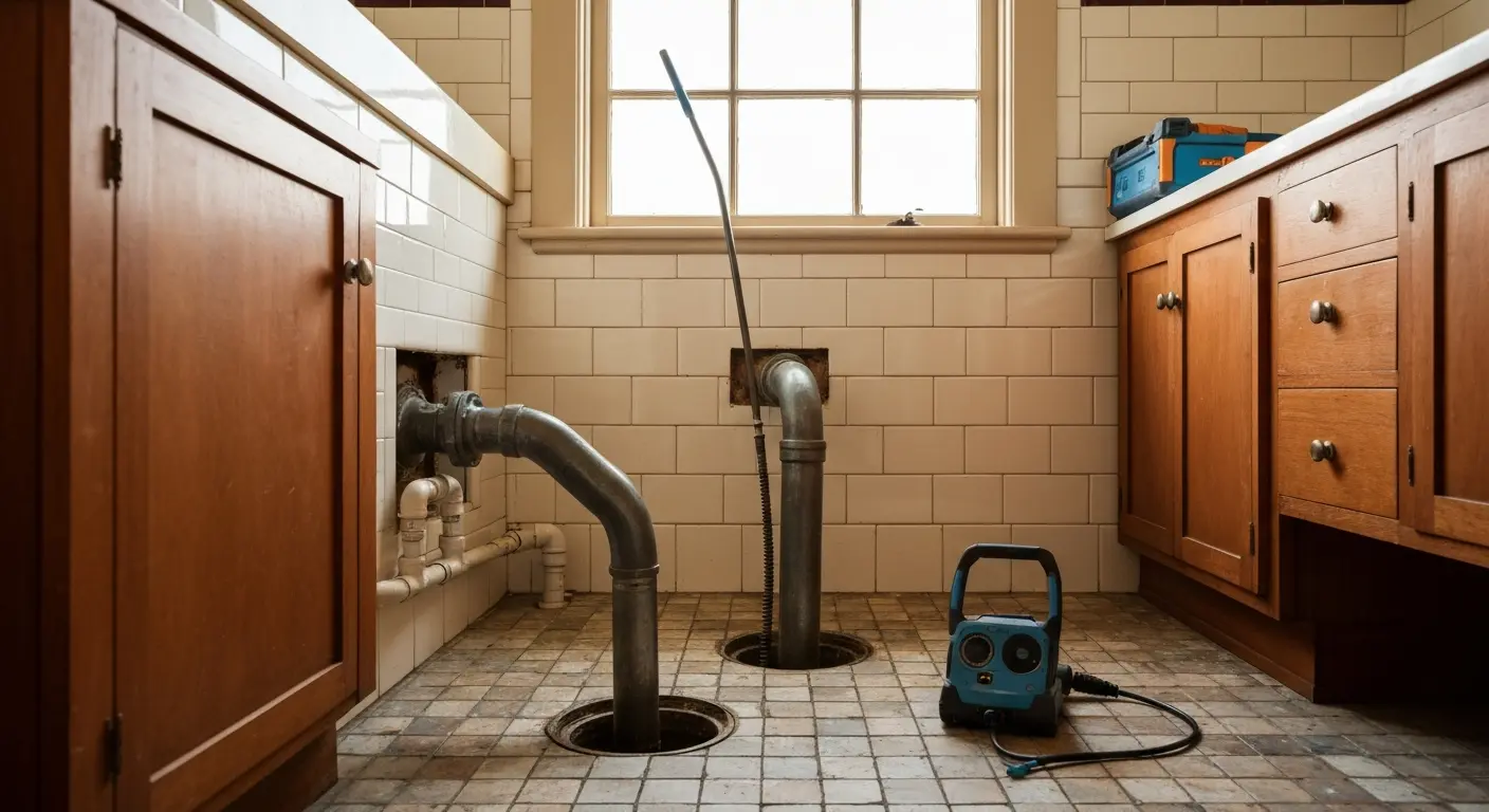 Drain cleaning and drainage service