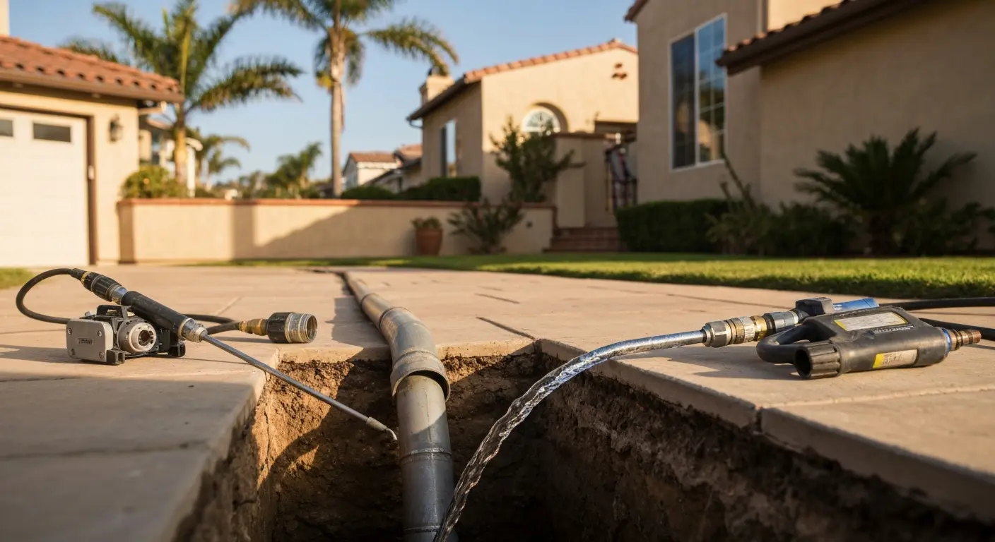 Drainage service inspection