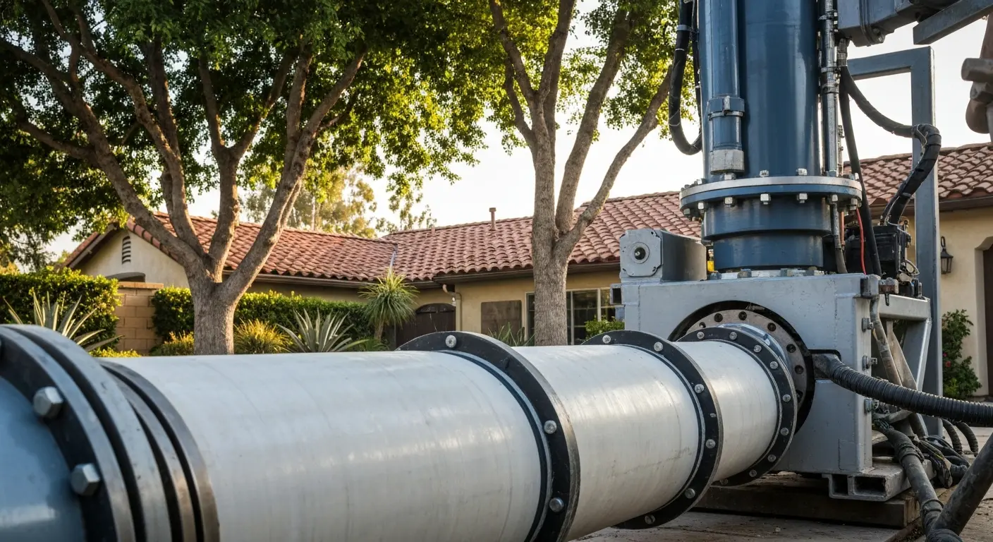 Root intrusion sewer repair