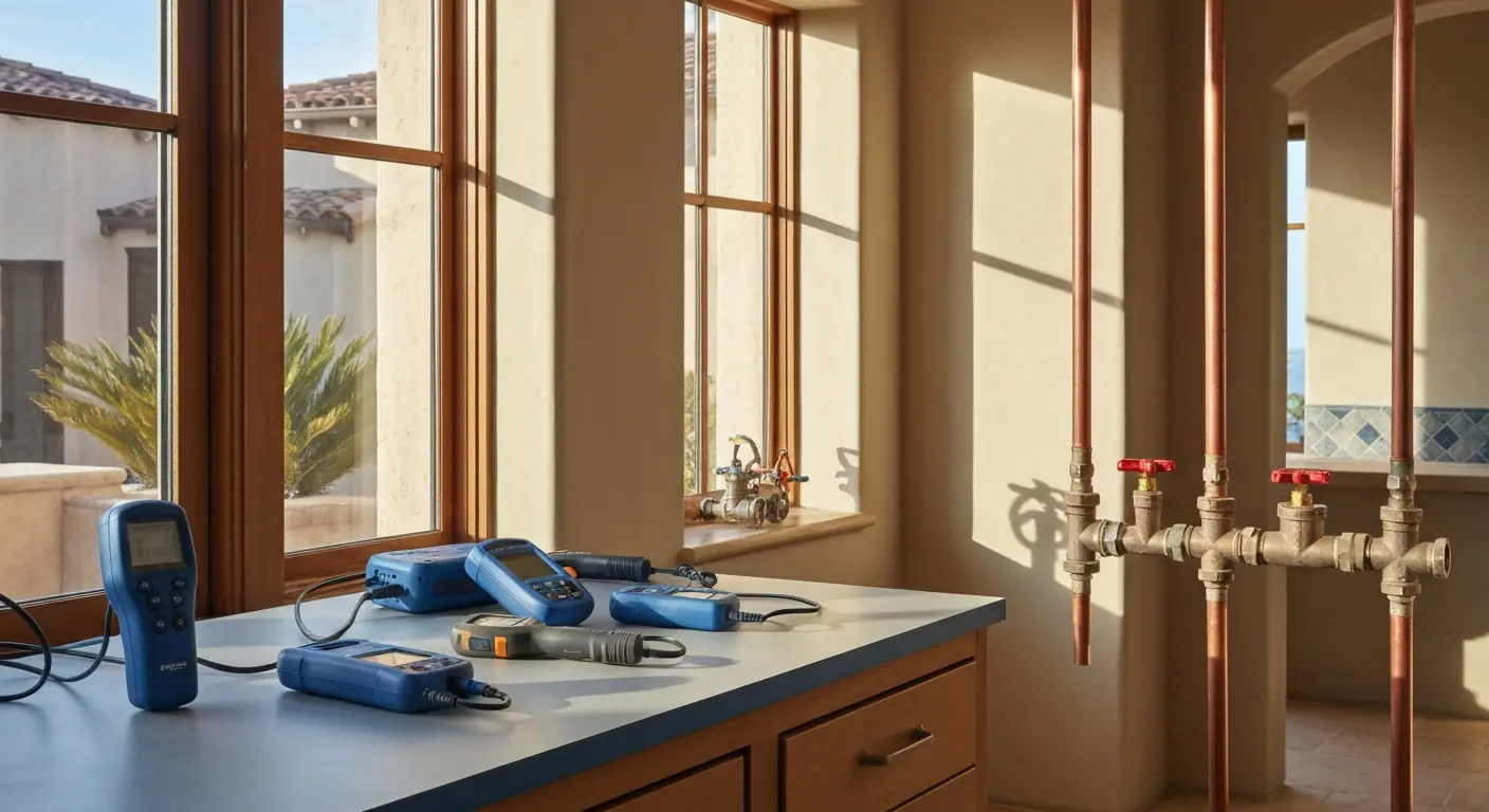 Water leak detection equipment