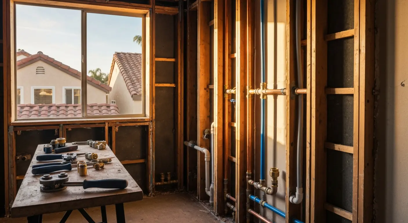 Whole house repiping