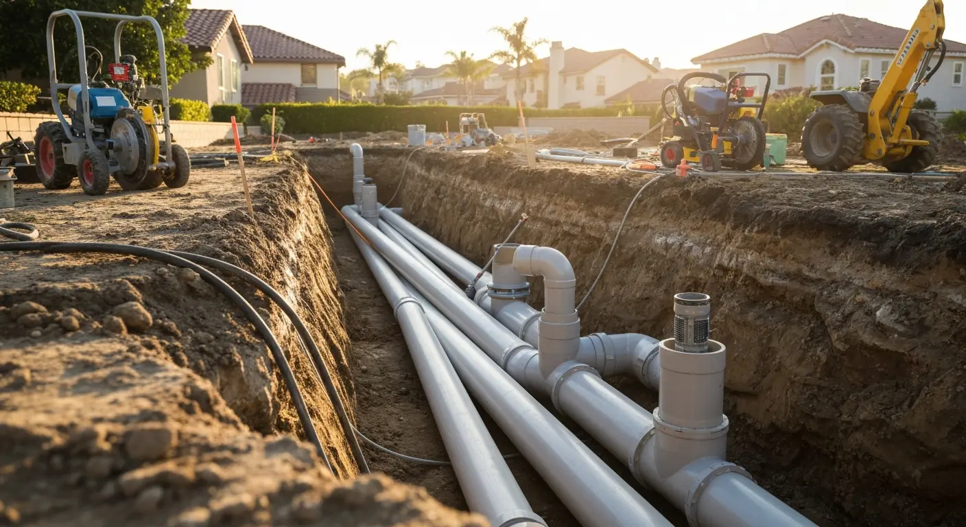 Drain cleaning and sewer repair