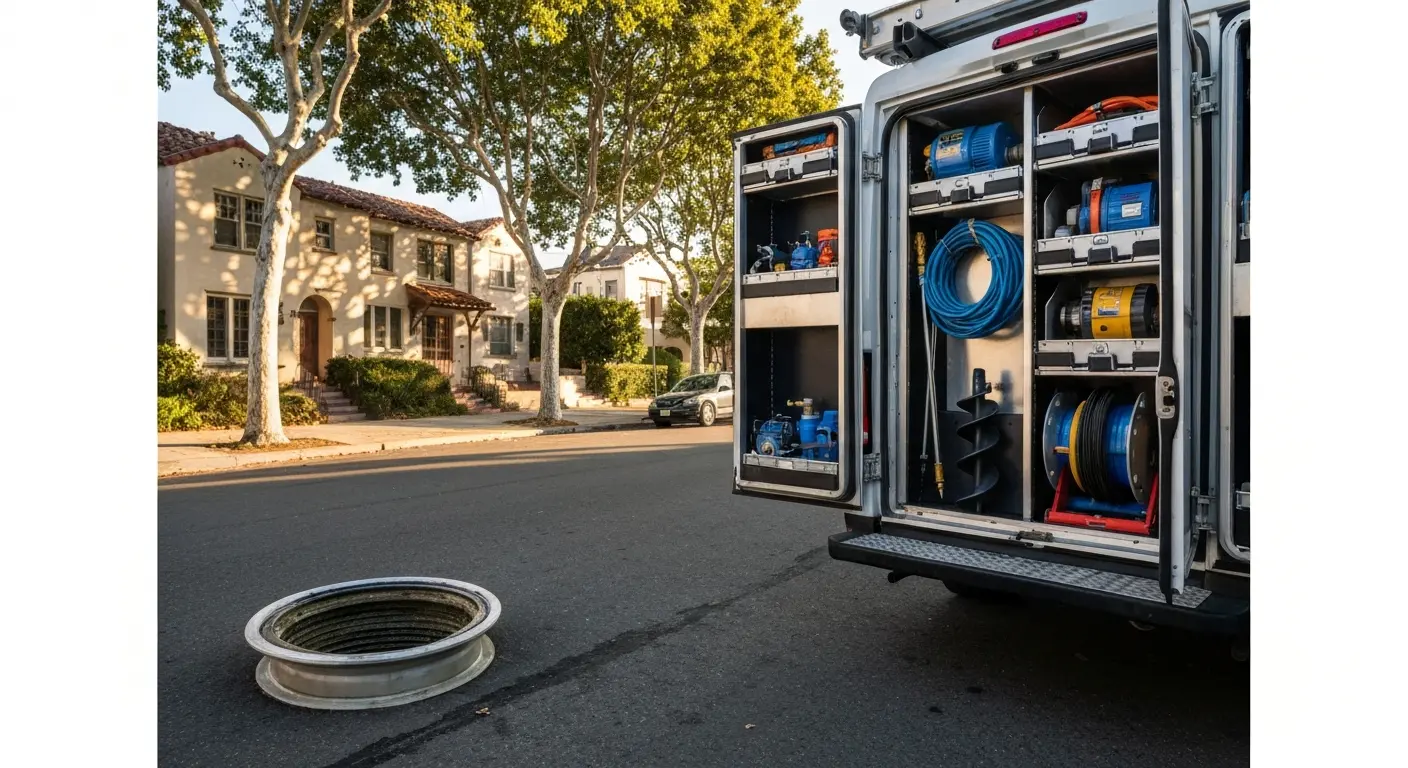 Drain cleaning and sewer service North Park