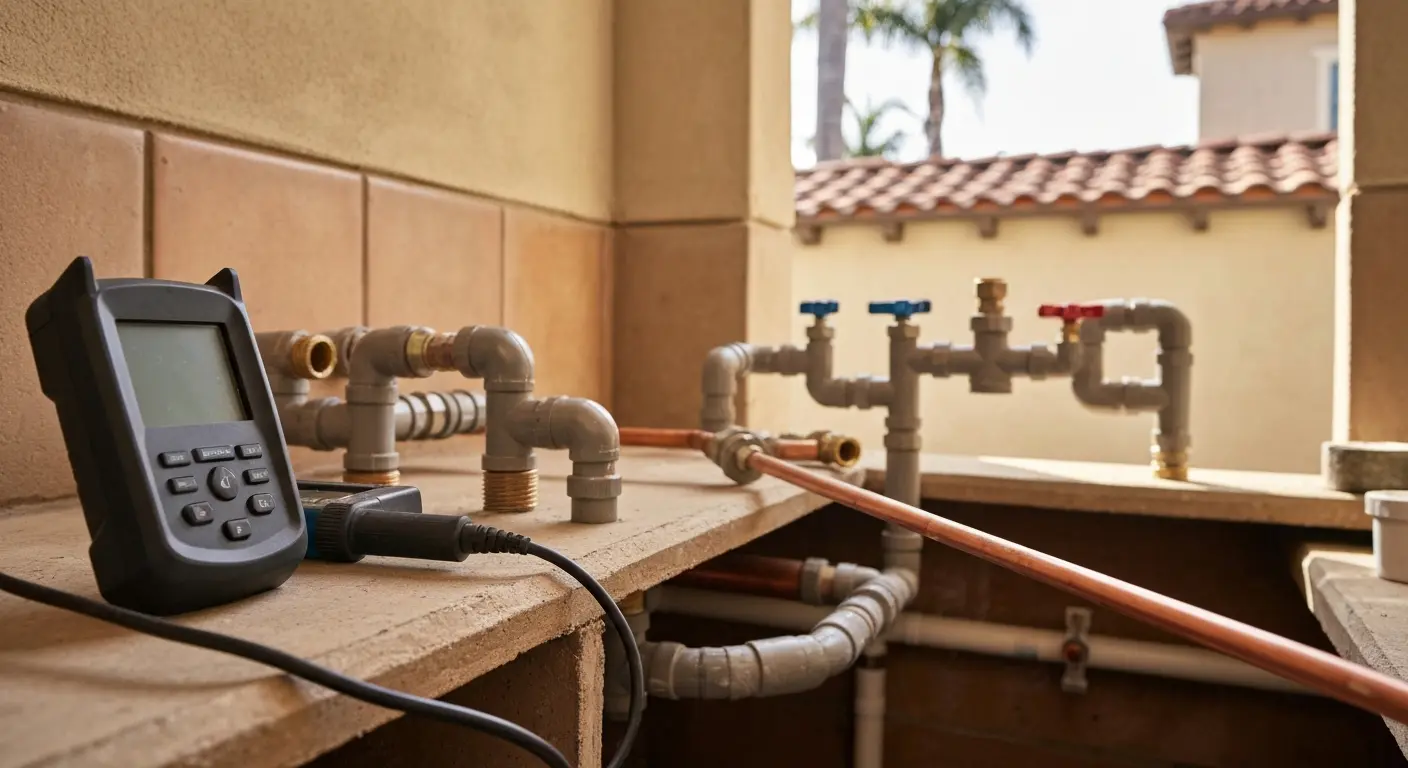 Water leak detection service