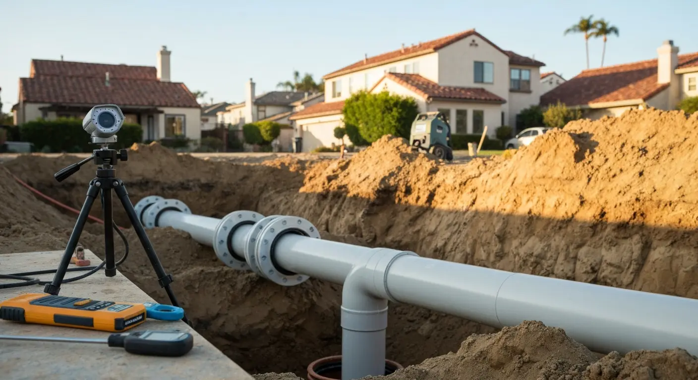 Sewer repair project