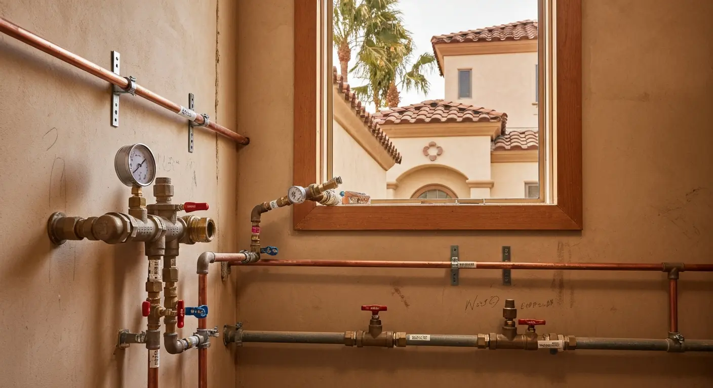 Whole-house repipe installation