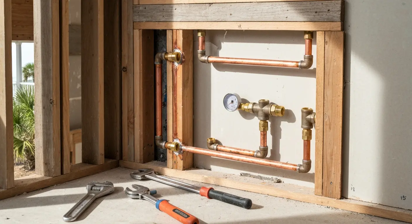 Emergency plumbing repair