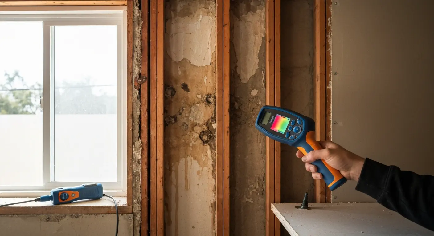 Water leak detection inspection