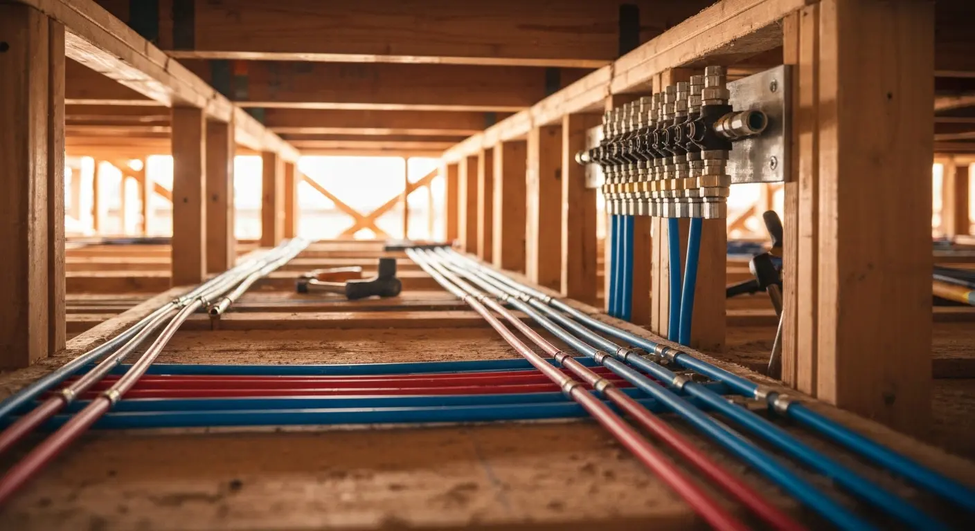 Whole house repipe installation