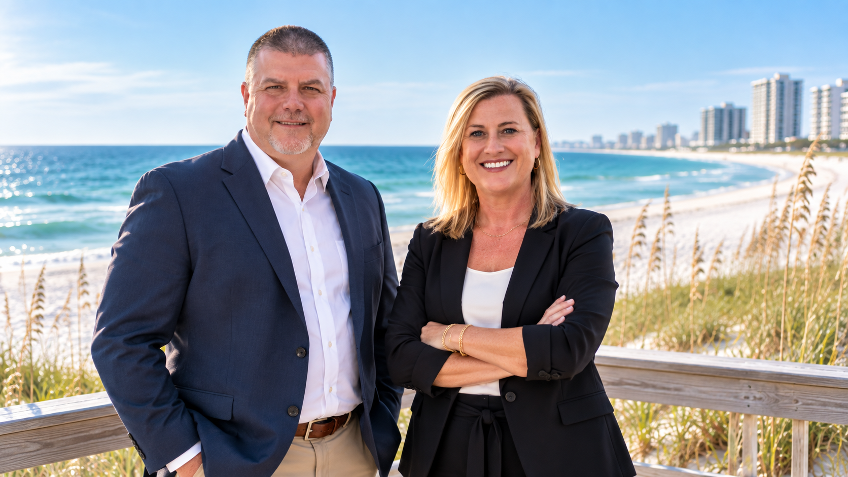 Andy Hollis and Aileen Fountain, Orange Beach Alabama Living