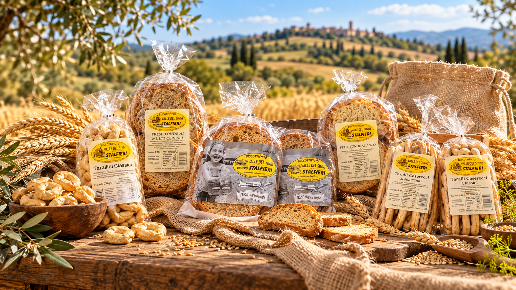Assortimento Biscottificio Valle del Sinni – Gruppo Stalfieri
