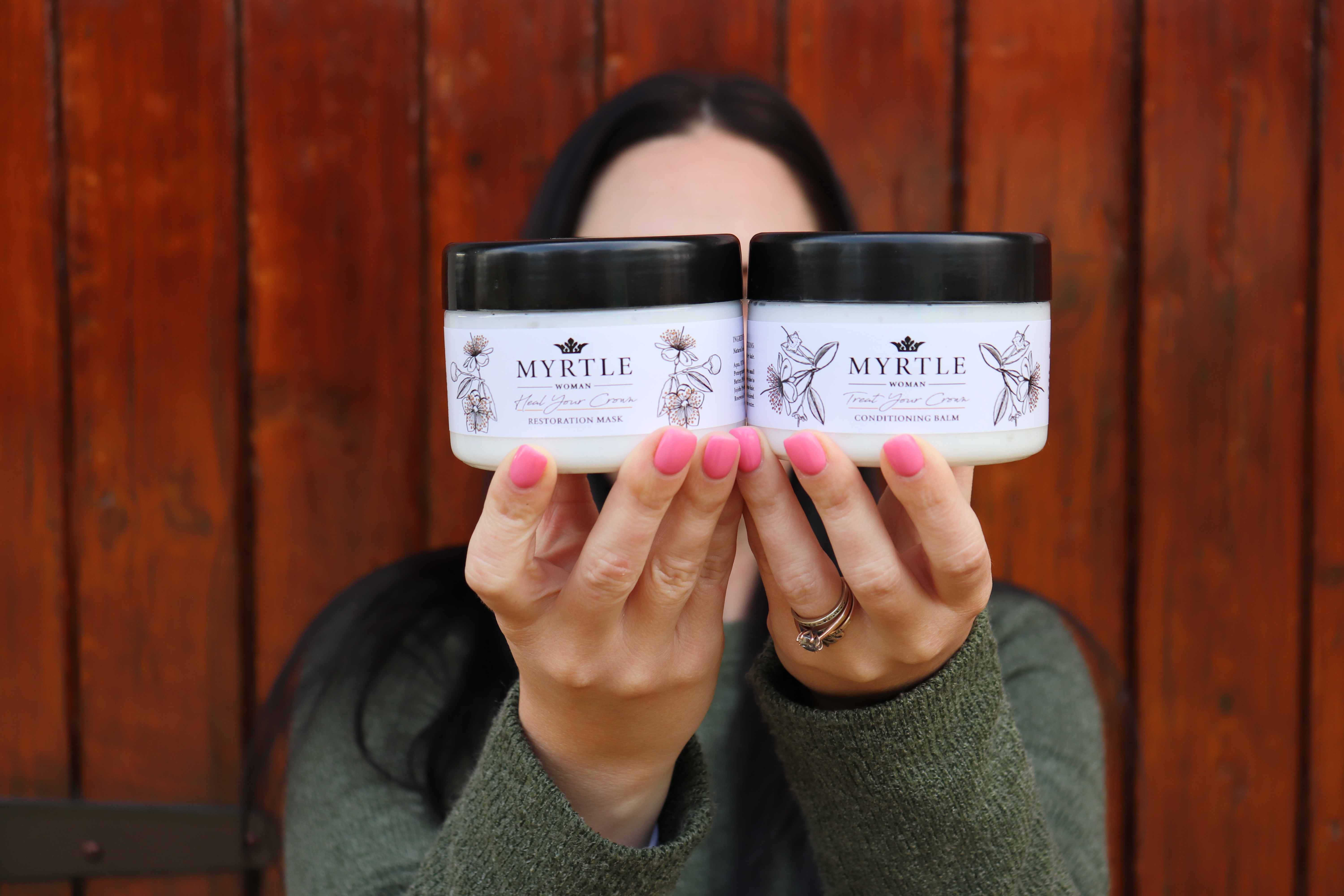 Myrtle Products women’s natural shampoo and hair care range