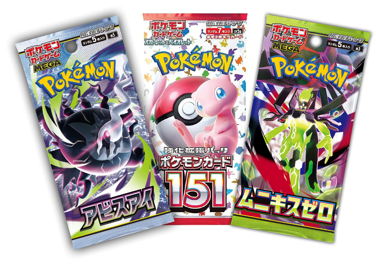 Japanese Pokémon Booster Packs