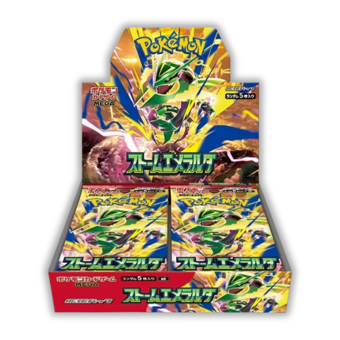 Storm Emeralda Japanese Pokémon booster box