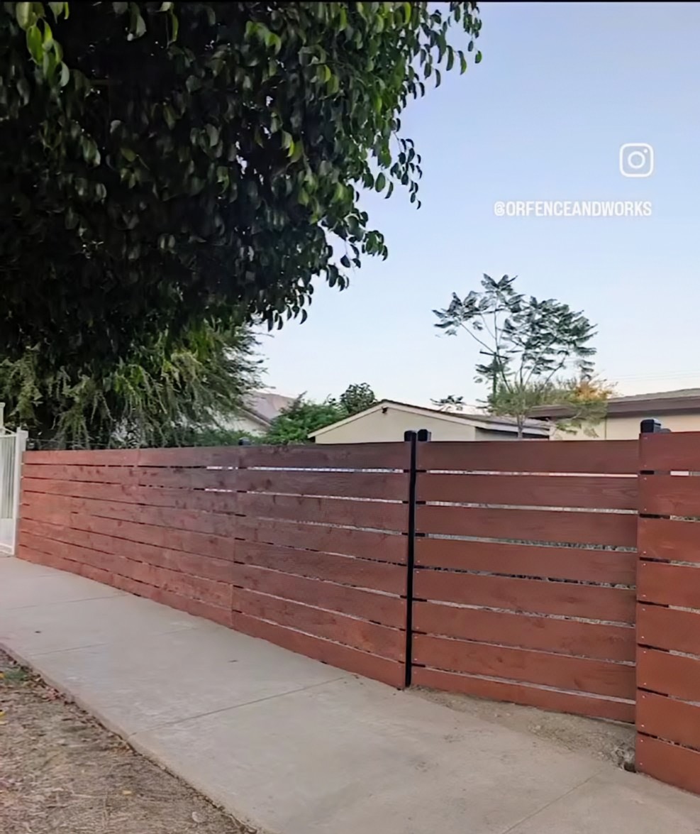Wood Fence Installation