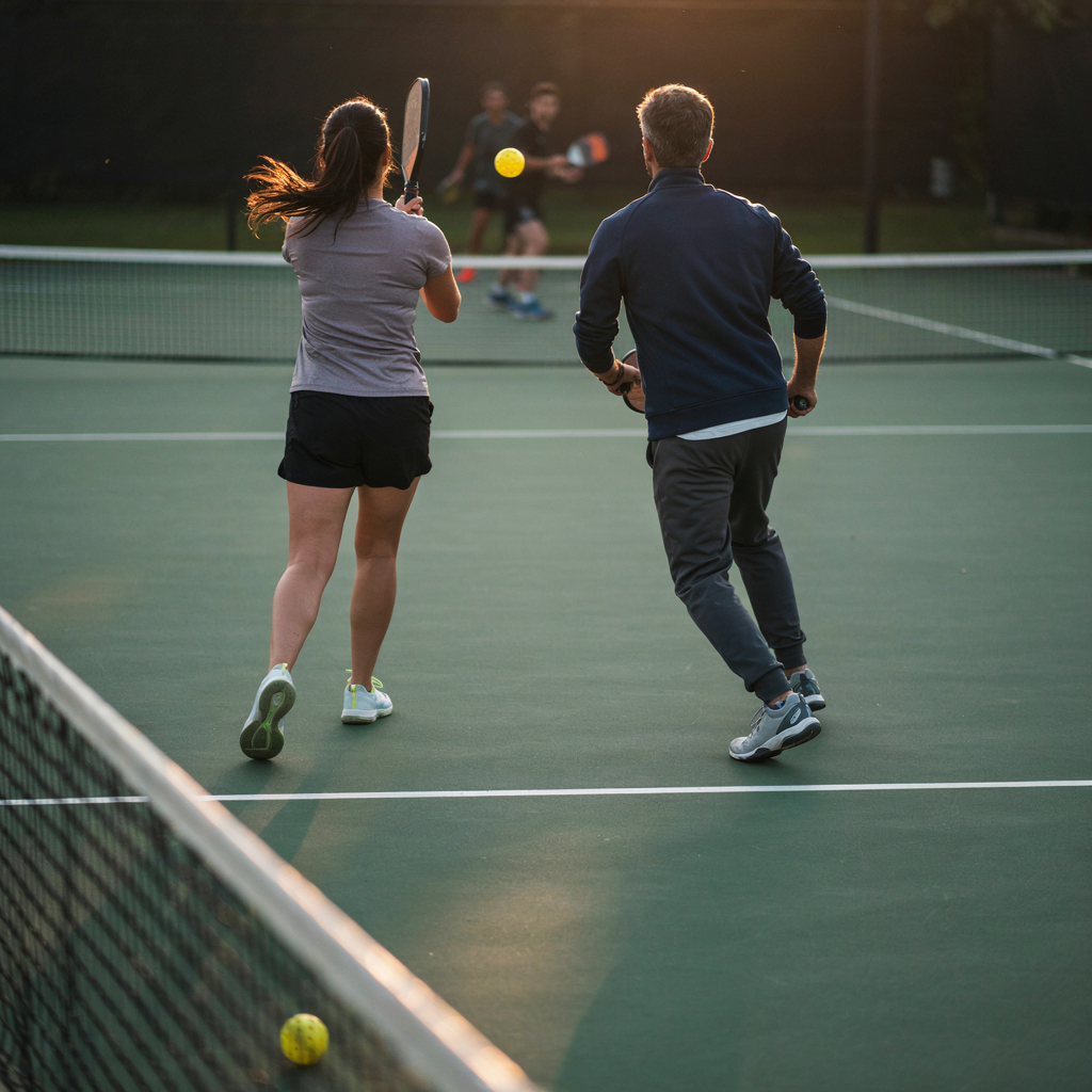 League night pickleball at Pickle Haus Social