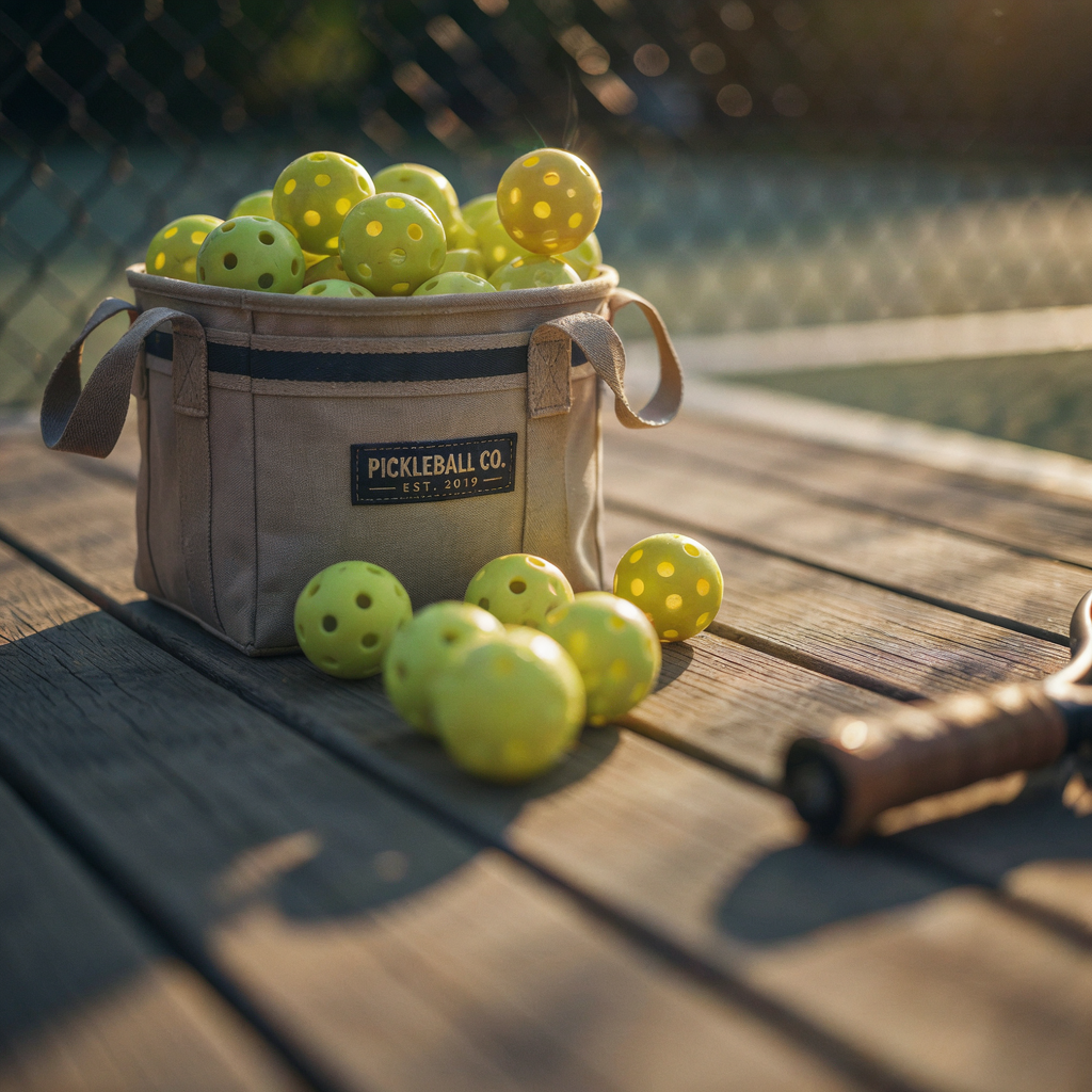 Beginner learning pickleball with a coach