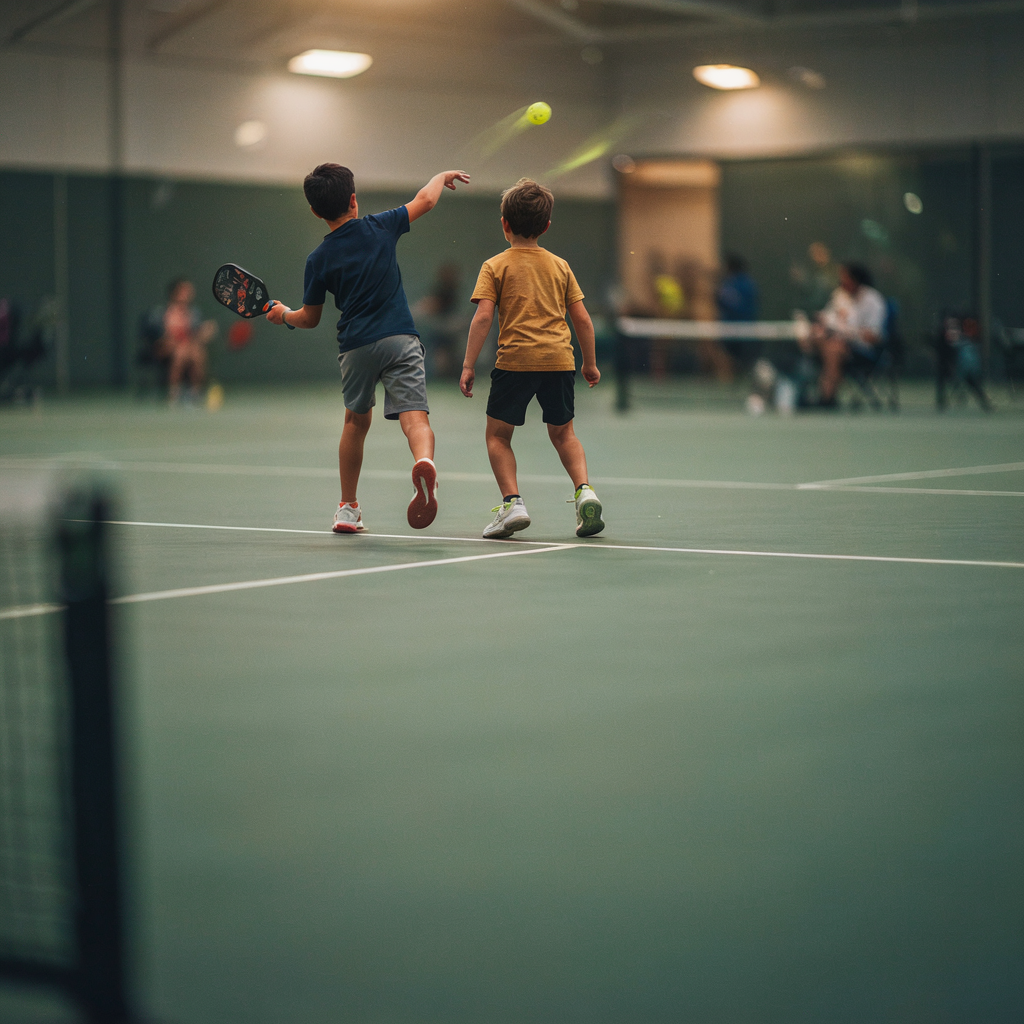 Kids after-school pickleball program