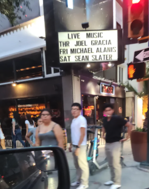 Sean Slater performing at The Rose